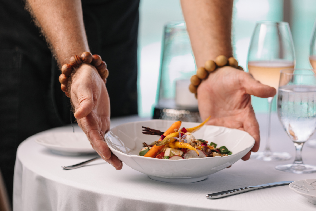 Gourmet dining at The Nautilus Maldives